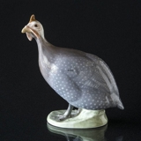 Guinea fowl, Royal Copenhagen bird figurine No. 1086