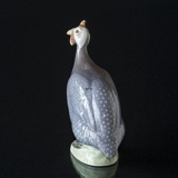Guinea fowl, Royal Copenhagen bird figurine No. 1086