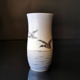 Vase med ænder, Royal Copenhagen nr. 1087-67, art noveau (1889-1922)