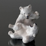 Eisbären spielen, Royal Copenhagen Figur Nr. 085 oder 1107