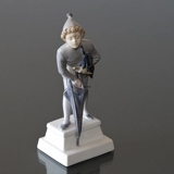 Ole Lukøje, Dreng med paraply, Royal Copenhagen figur nr. 1129