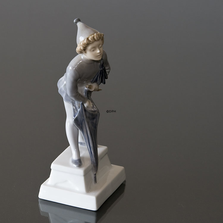 Ole Lukøje, Dreng med paraply, Royal Copenhagen figur nr. 1129