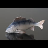 Perch for the avid angler, Royal Copenhagen fish figurine No. 1138