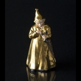 Der Sandmann Überglasur/Gold, Junge mit Regenschirm und Phiole mit Sand, Royal Copenhagen Figur Nr. 1145