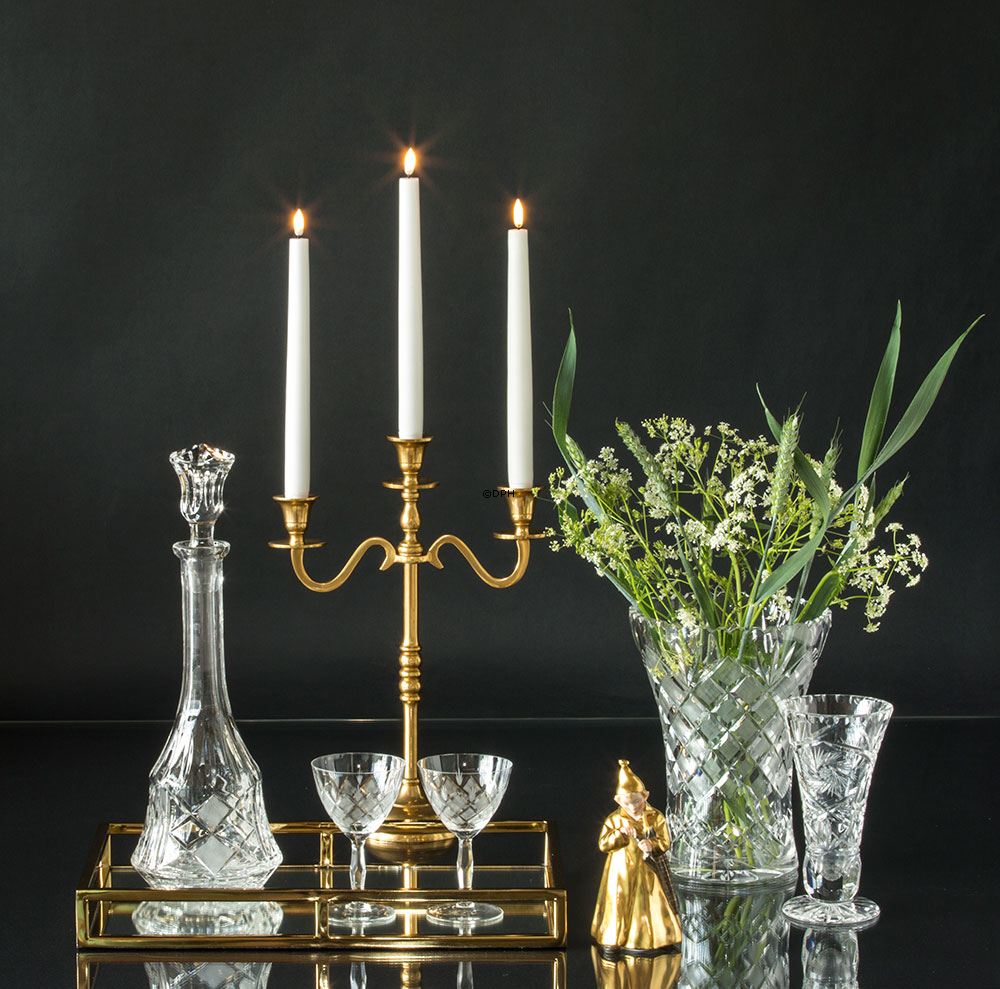 Ole Lukøje overglasur/Guld Dreng med paraply, Royal Copenhagen figur nr. 1145