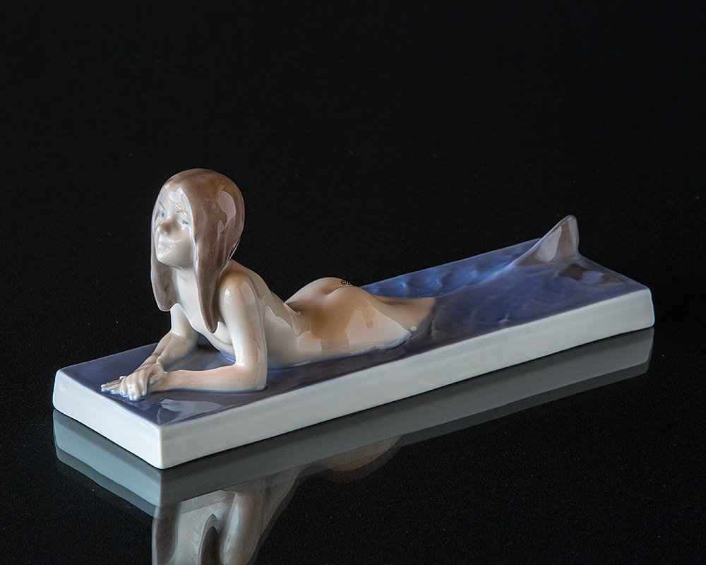 Havfrue i vand, Royal Copenhagen figur nr. 1212