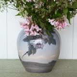 Vase med Vildrose, Royal Copenhagen nr. 1225-35-A