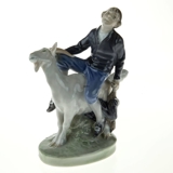 Klods-Hans, Dreng på Ged, Royal Copenhagen figur nr. 1228