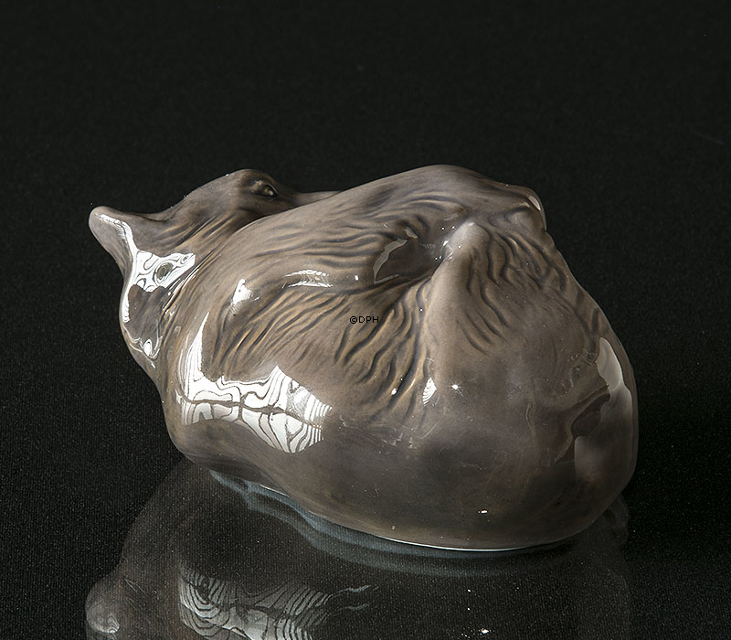 Brun bjørn, Royal Copenhagen figur nr. 1233-729