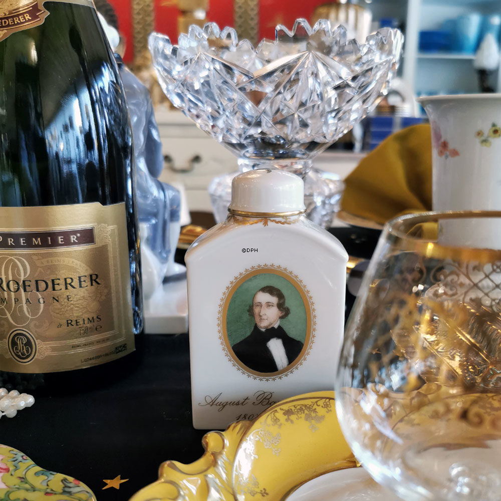 Lille Krukke med låg, August Bournoville - Pas de trois couisines, Royal Copenhagen