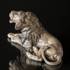 Løve figur, Liggende, Royal Copenhagen figur. Lauritz Jensen nr. 1268 | Nr. R1268 | DPH Trading