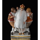 Emperor's new clothes, Overglaze, Royal Copenhagen figurine no. 1288