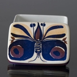 Tenera Blå boks med låg, krakkeleret, Royal Copenhagen nr. 131-2823