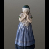 Girl from Bornholm in regional costume, Royal Copenhagen figurine No. 1323