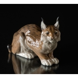 lynx, Royal Copenhagen figurine No. 1329