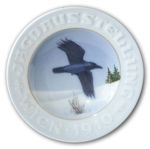 Skål med flyvende fugl, Royal Copenhagen nr. 1412-1152