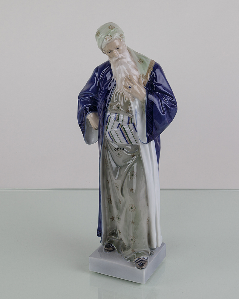 Nathan den Vise, Mand, Royal Copenhagen figur nr. 1413