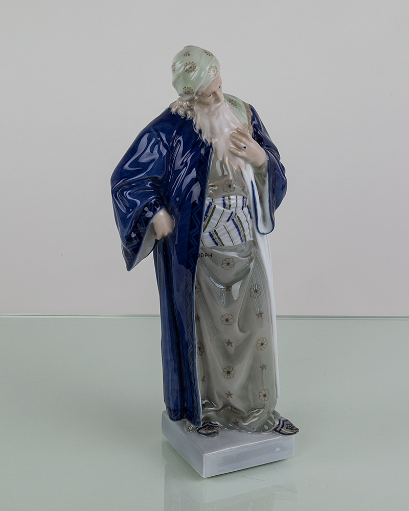 Nathan den Vise, Mand, Royal Copenhagen figur nr. 1413