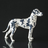 Great Dane with spots, Royal Copenhagen dog figurine No.1452-3650