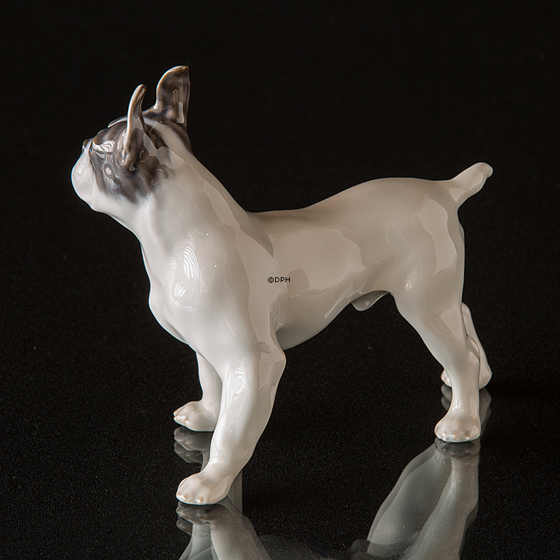Boston Terrier, Royal Copenhagen figur af hund nr. 1457