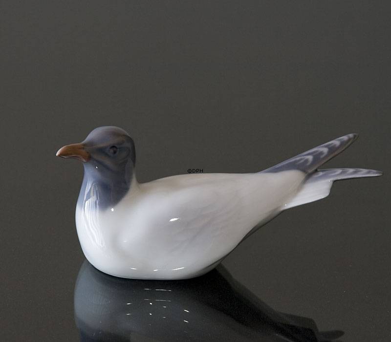 Måge, Royal Copenhagen fugle figur nr. 104 eller 1468