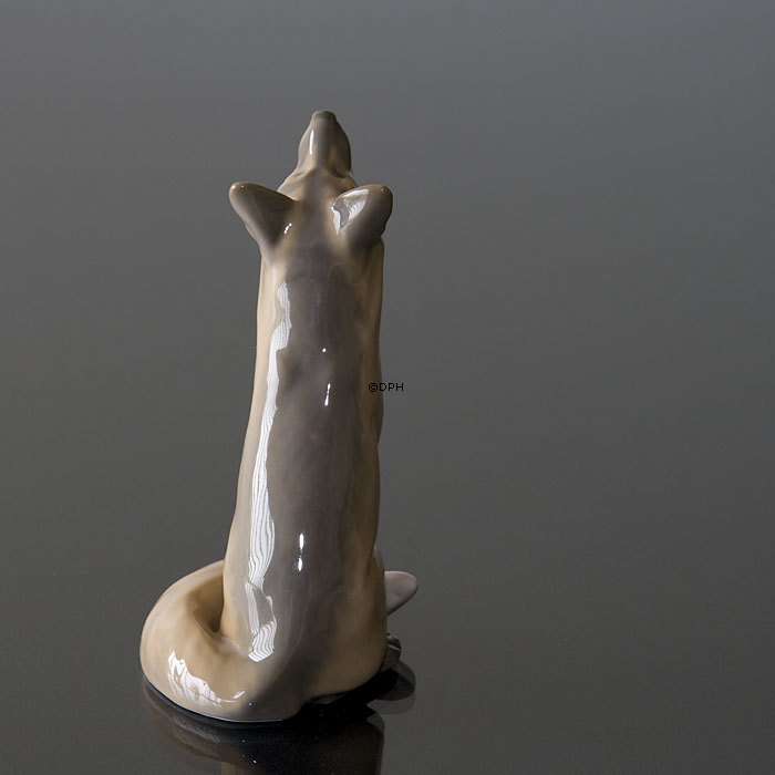 Ræv, 14,5cm, Royal Copenhagen figur nr. 1475