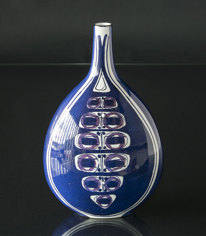 Tenera Fajance vase, blå, Royal Copenhagen nr. 148-2740