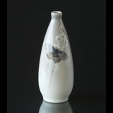 Vase with Flower and butterfly, Royal Copenhagen no. 1528-180