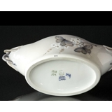 Skål med guldsmede og sommerfugle, Art Nouveau, Royal Copenhagen nr. 1528-323 (1931-1935)