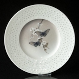 Platte Art Nouveau, Butterflies, Royal Copenhagen No. 1528-6508  (1898-1992)