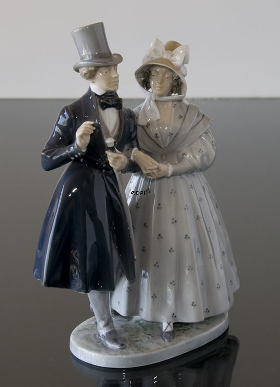 En aften i Tivoli, Royal Copenhagen figur nr. 1593