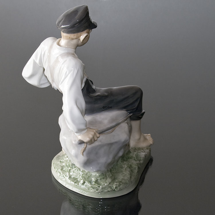 STOR Vogterdreng, Royal Copenhagen figur nr. 1659