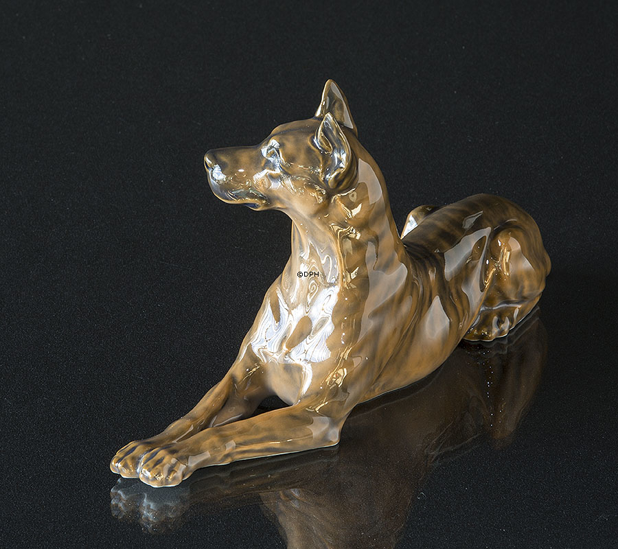 Grand Danois, Royal Copenhagen hunde figur nr. 1679