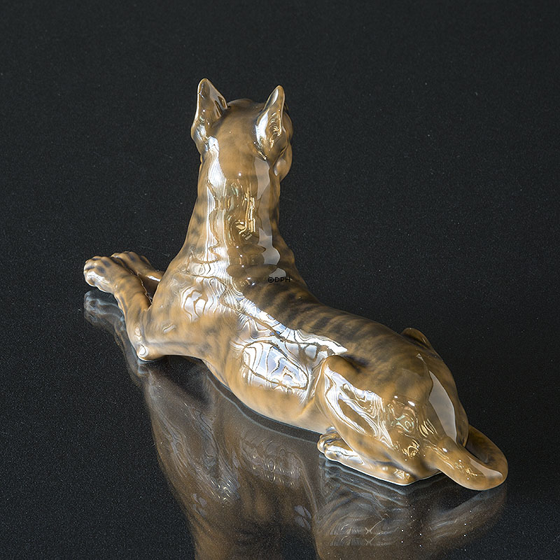 Grand Danois, Royal Copenhagen hunde figur nr. 1679