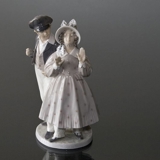 Hans & Trine, boy and girl, Royal Copenhagen figurine No. 1783