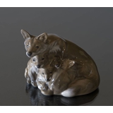 Vixen with cubs, Royal Copenhagen figurine No. 1788