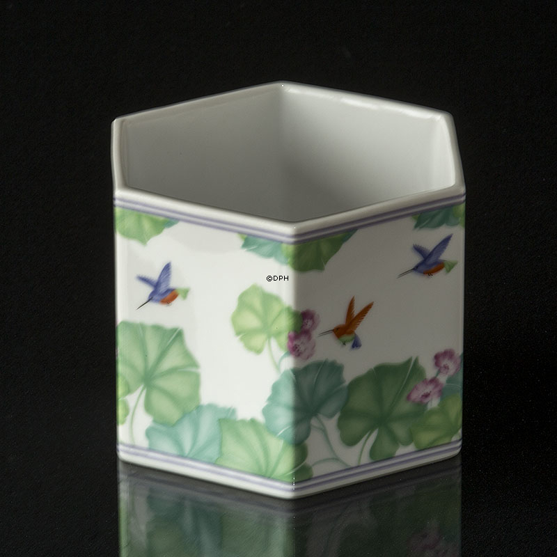 Royal Copenhagen Colibri vase stor nr. 1810-5468