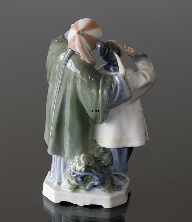 Kejseren med nattergalen, Royal Copenhagen figur nr. 1847