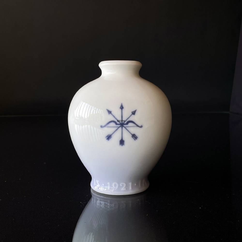 Vase, ODD FELLOW 1921 Royal Copenhagen