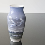 Vase med Svaner, Royal Copenhagen nr. 1955-137