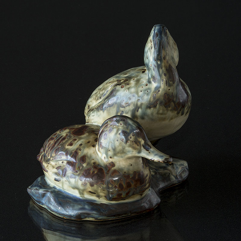 Andepar, Royal Copenhagen stentøjsfigur nr. 20004 lys