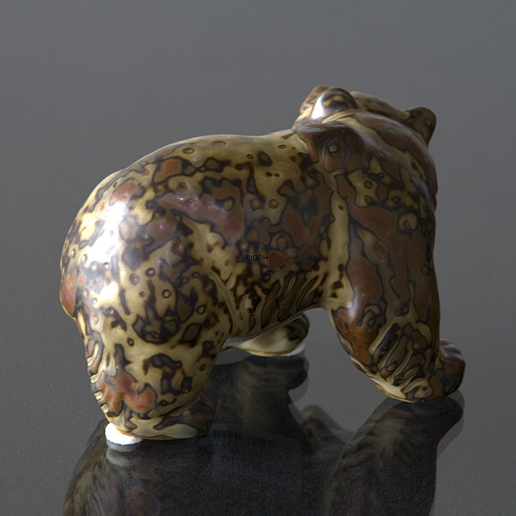 Stående stentøjsbjørn Royal Copenhagen nr. 20179