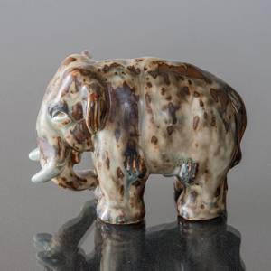Elefant, Royal Copenhagen stentøjsfigur | Nr. R20186 | DPH Trading