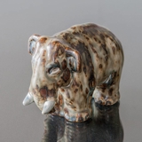 Elephant, Royal Copenhagen Stoneware figurine no. 20186