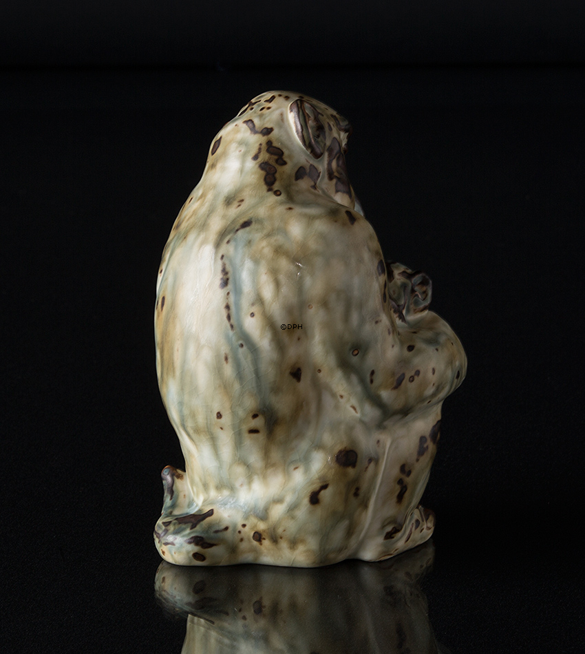 Abe med baby, Royal Copenhagen stentøjsfigur nr. 20241