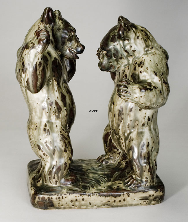 Stående bjørne, Royal Copenhagen stentøjsfigur nr. 20548