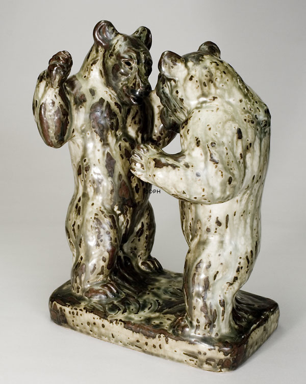 Stående bjørne, Royal Copenhagen stentøjsfigur nr. 20548