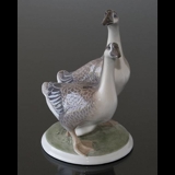 Group of Geese, Royal Copenhagen bird figurine no. 2068