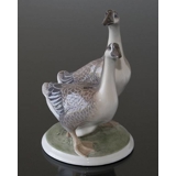 Group of Geese, Royal Copenhagen bird figurine no. 2068