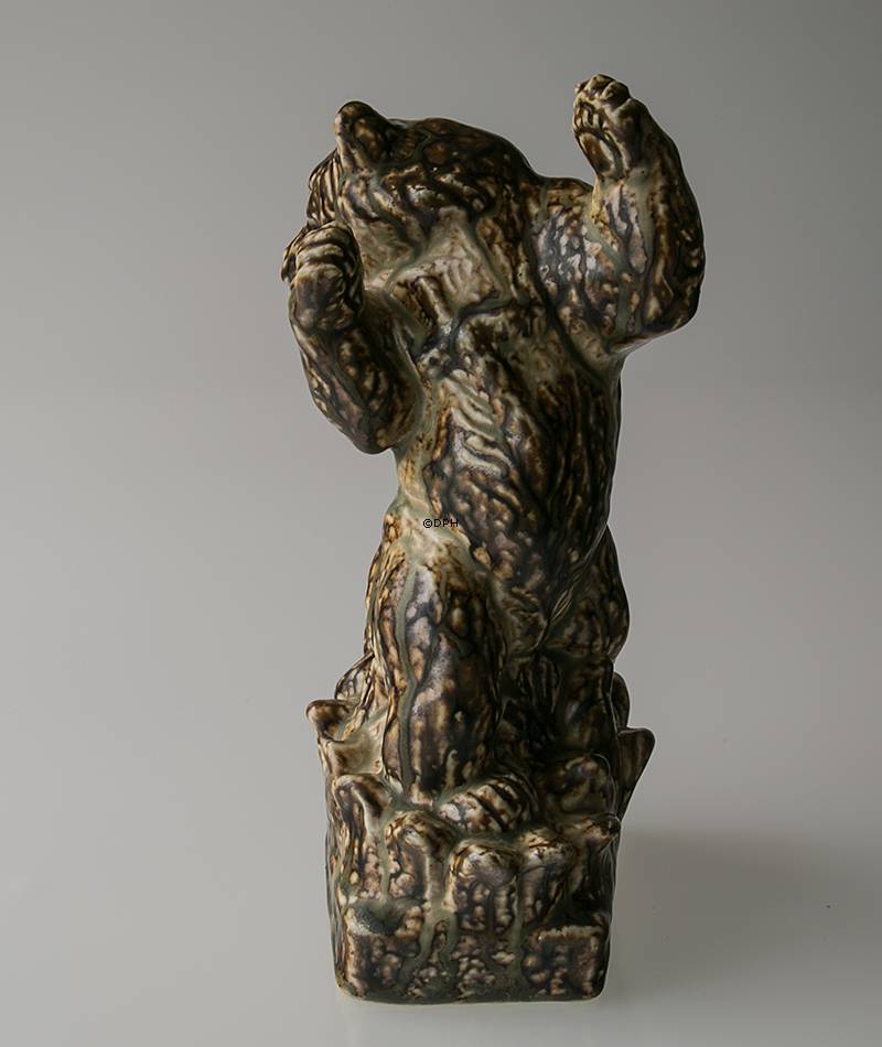 Bjørn og Slange, Royal Copenhagen stentøjsfigur nr. 21152